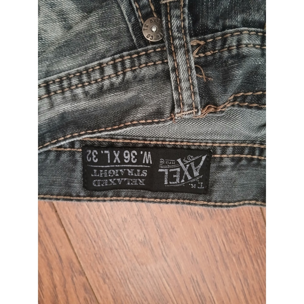 Axel Authentic Denim Jeans 36W/32L - Picture 3 of 8